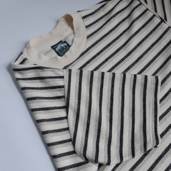 Vintage oversized striped t-shirt - Picture 3 of 7